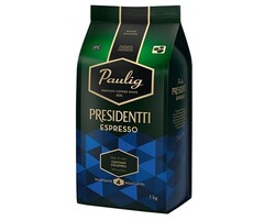 Кофе в зернах Paulig Presidentti Espresso 1 кг