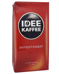 Молотый кофе без кофеина J.J.Darboven Idee kaffee Entkoffeiniert  500 г