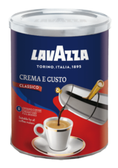 Молотый кофе Lavazza Crema E Gusto ж/б 250 г