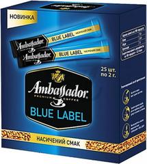 Растворимый кофе Ambassador Blue Label в стиках 50 г