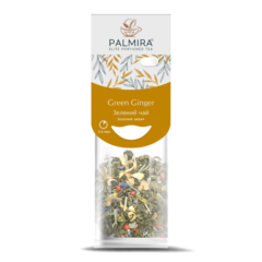 Зеленый чай Palmira Зеленый Имбирь 10 шт по 2.5 г